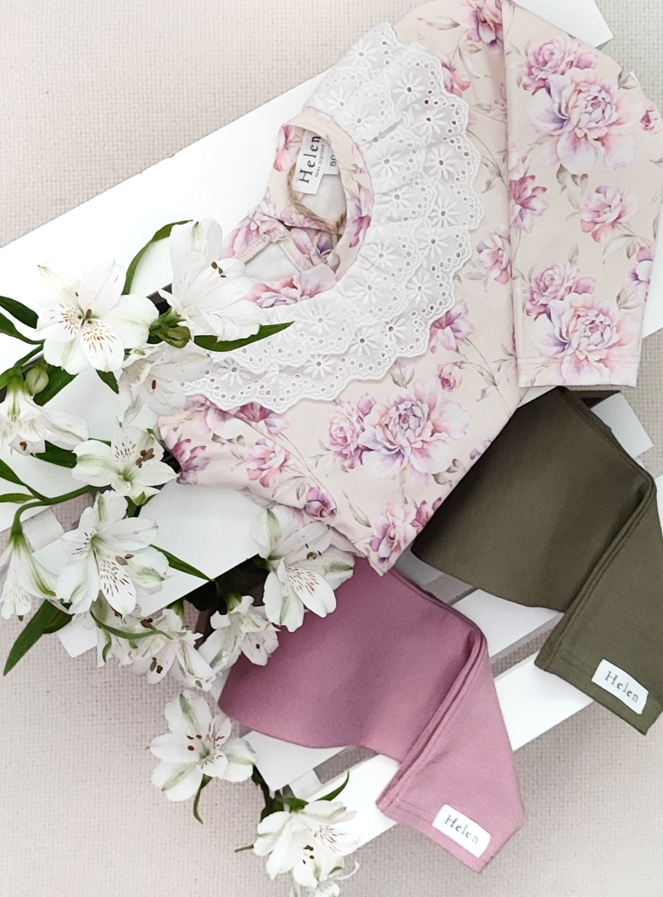 Flora long sleeve tops