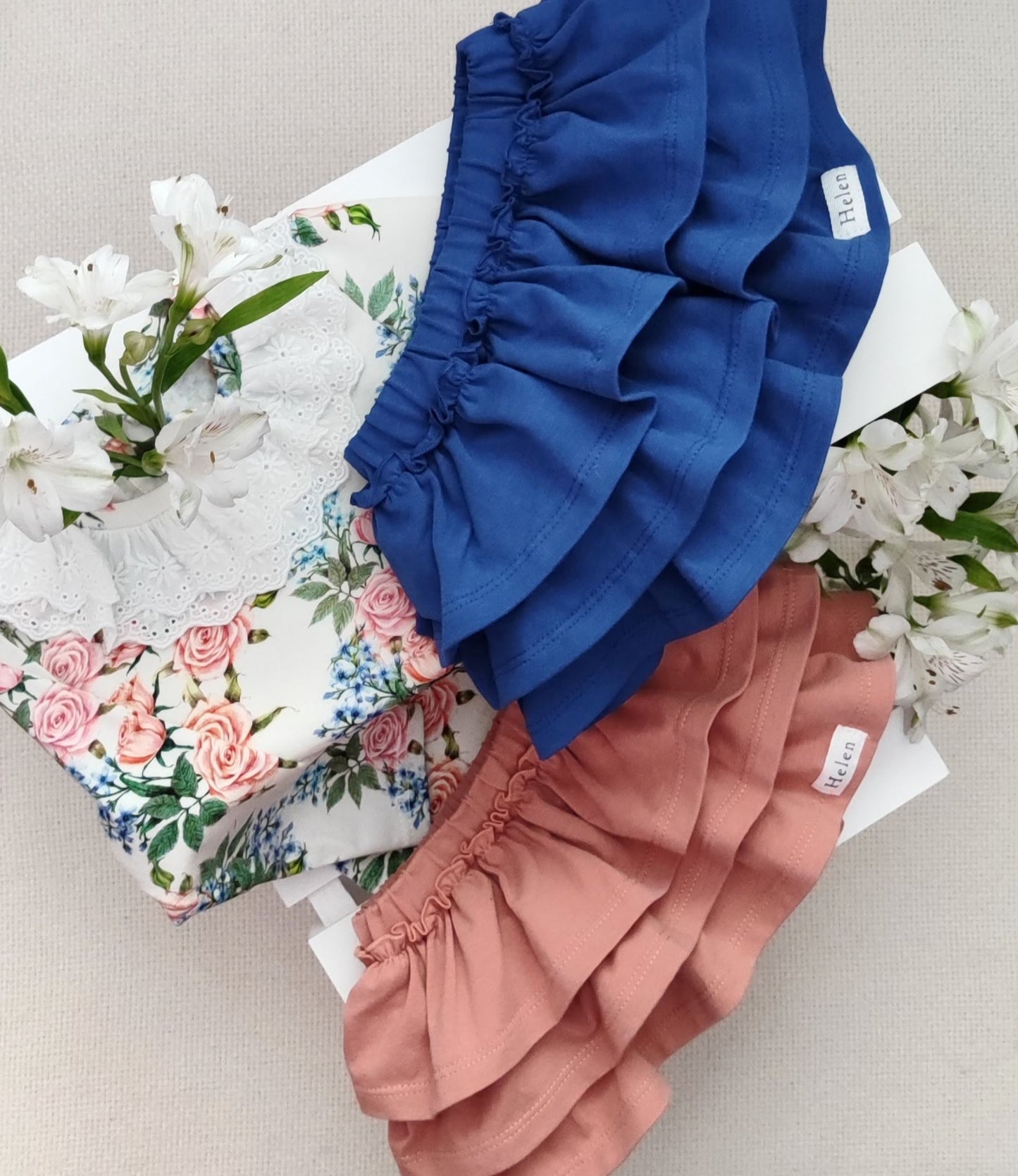 Flora long sleeve tops