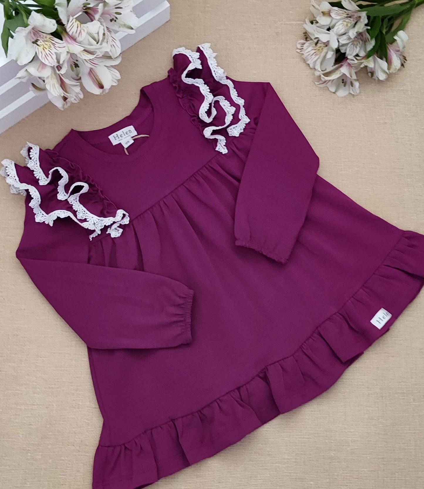 One colour tunic