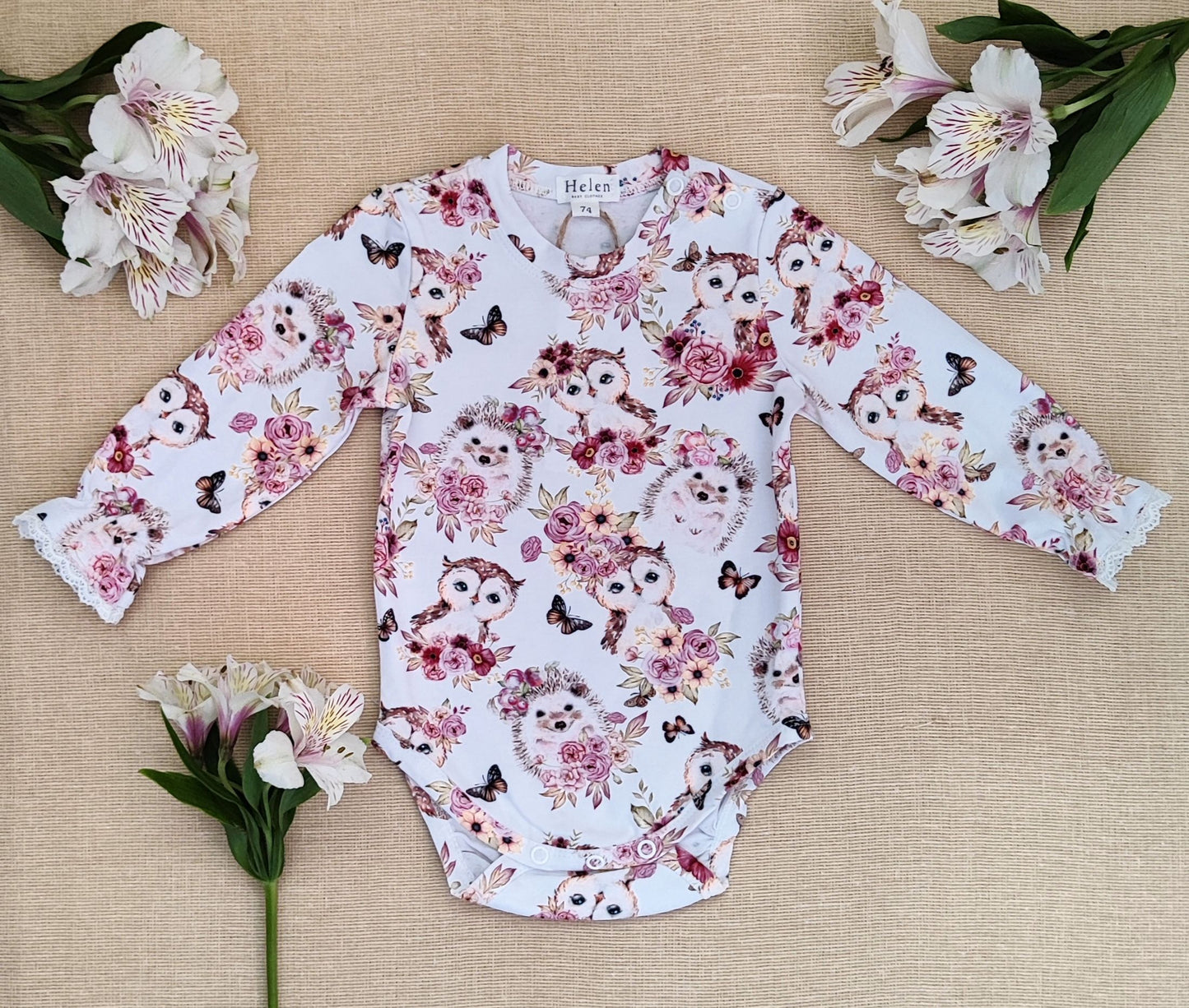 Animal printed bodysuit