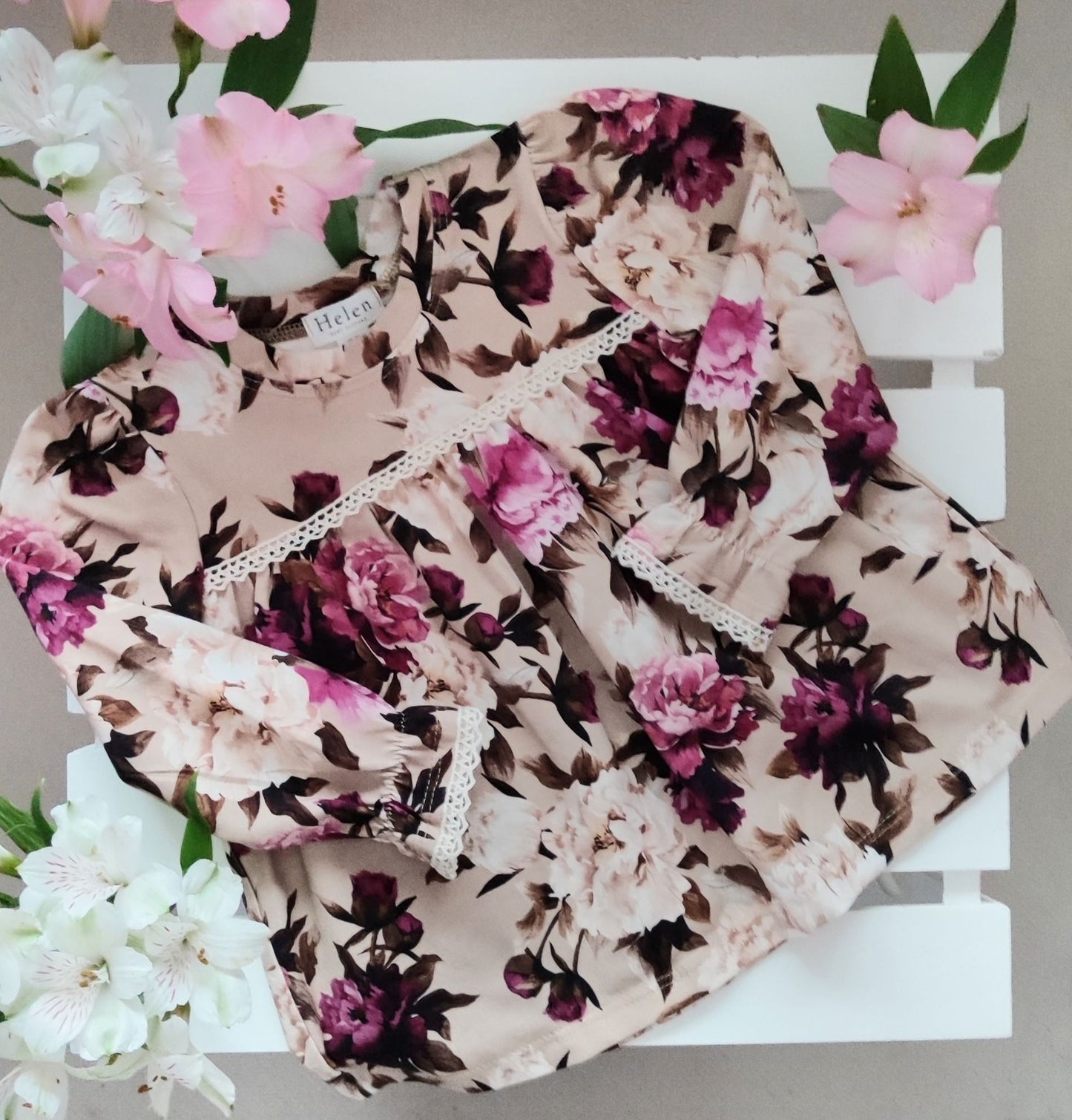 Floral printed tunic