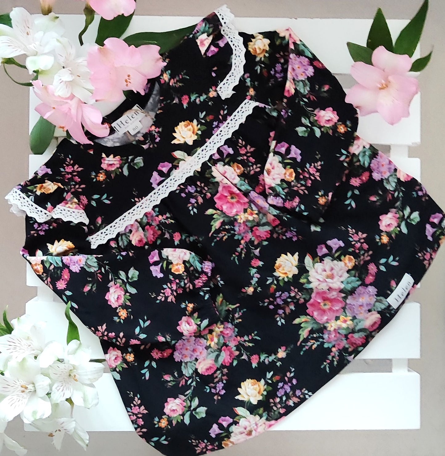 Floral printed tunic