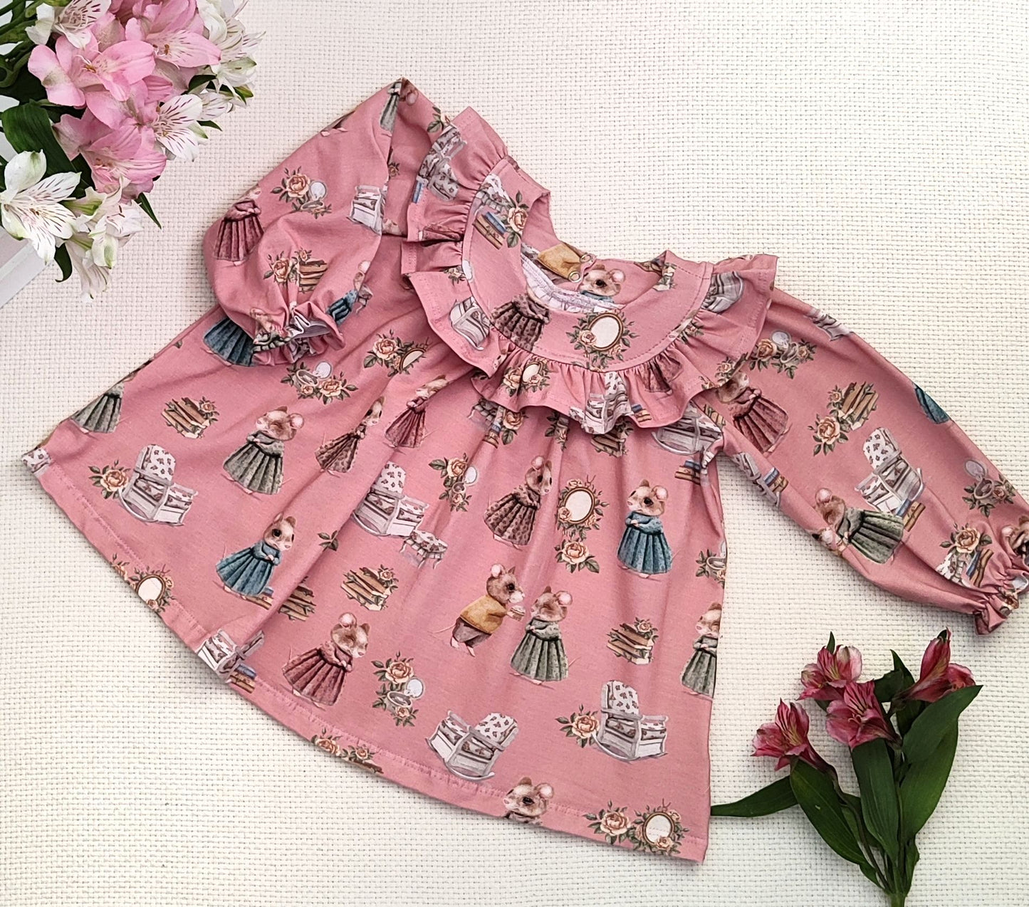 Retro mice dress