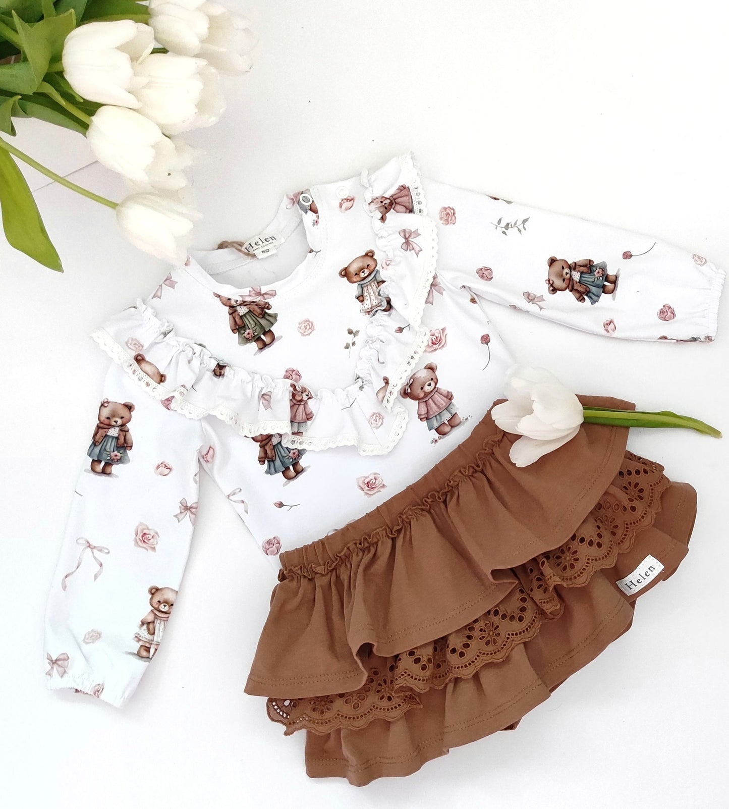 Ruffled skirt
