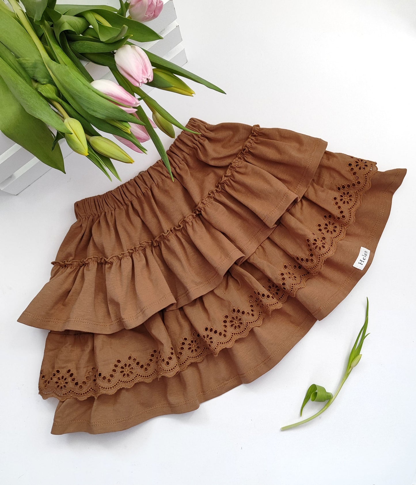 Ruffled skirt