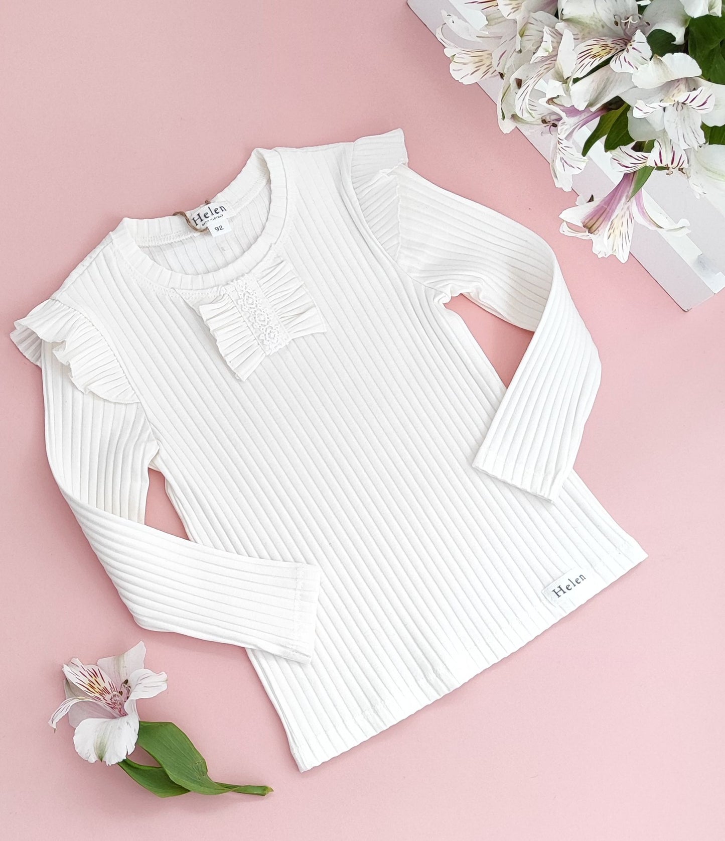 Ribbed cotton top