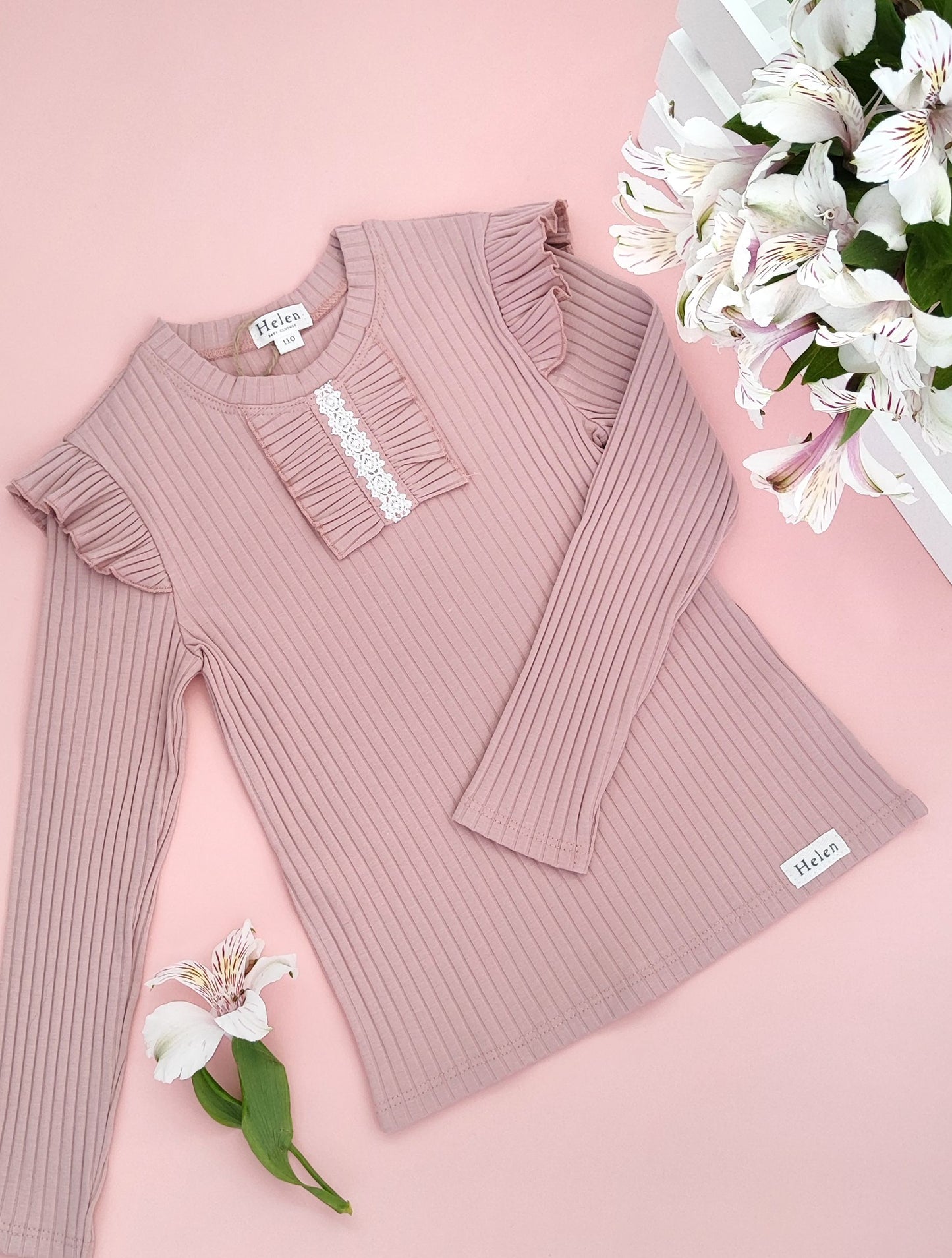 Ribbed cotton top