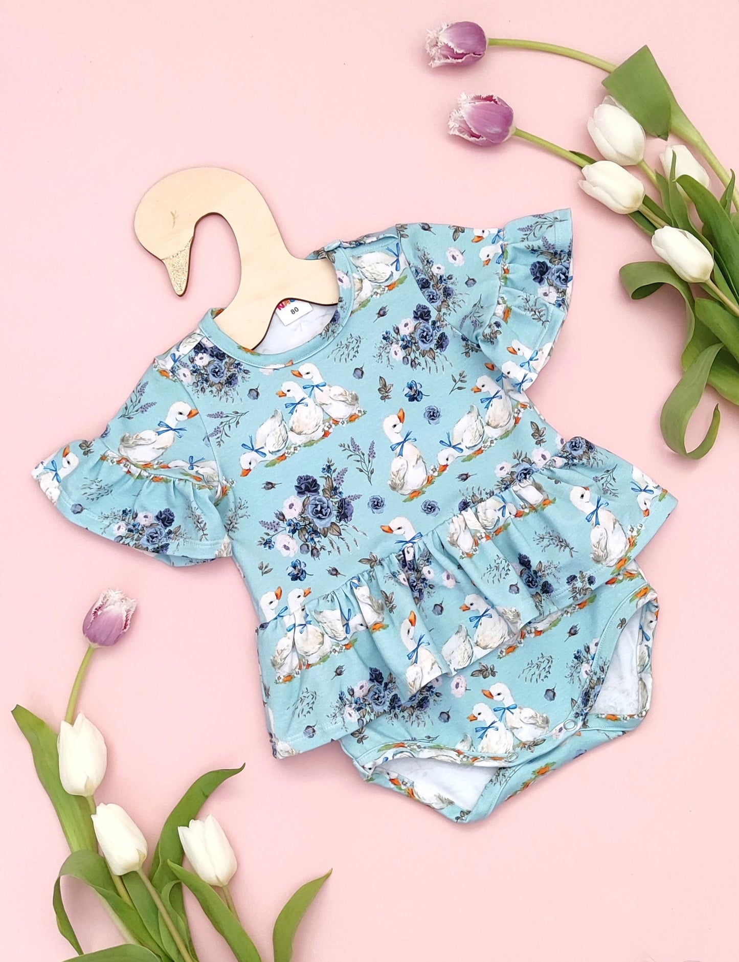 Cute geese bodysuit
