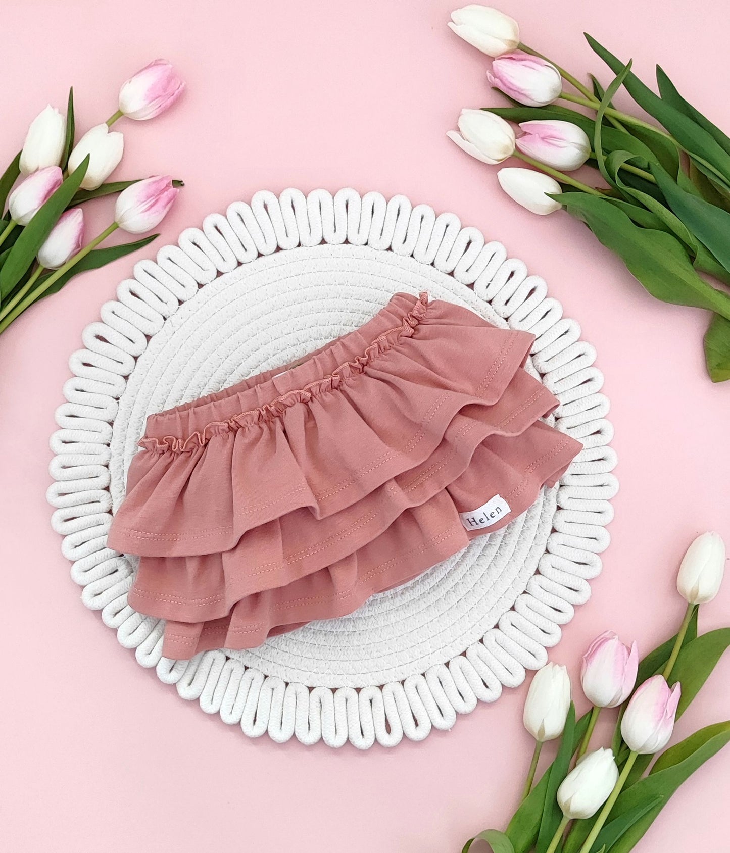 Ruffled bloomers