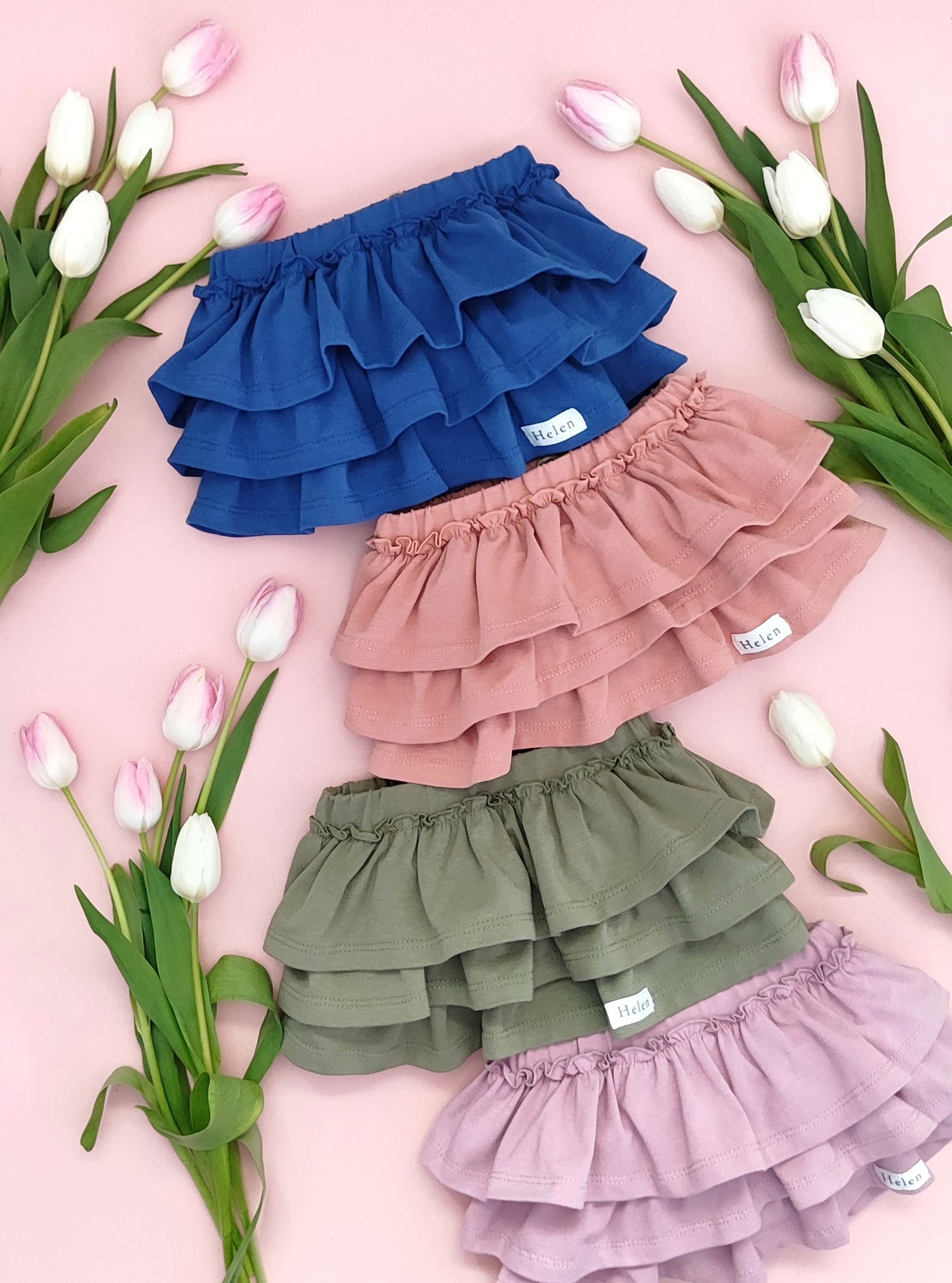 Ruffled bloomers