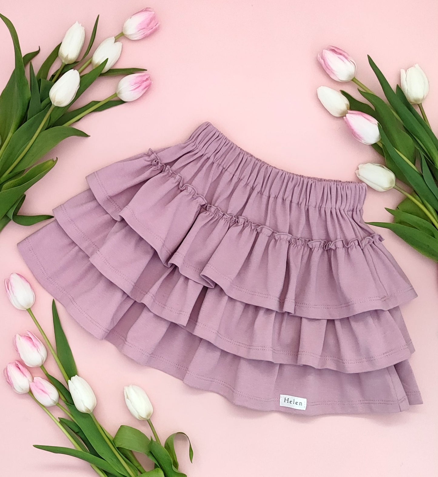 Ruffled skirt