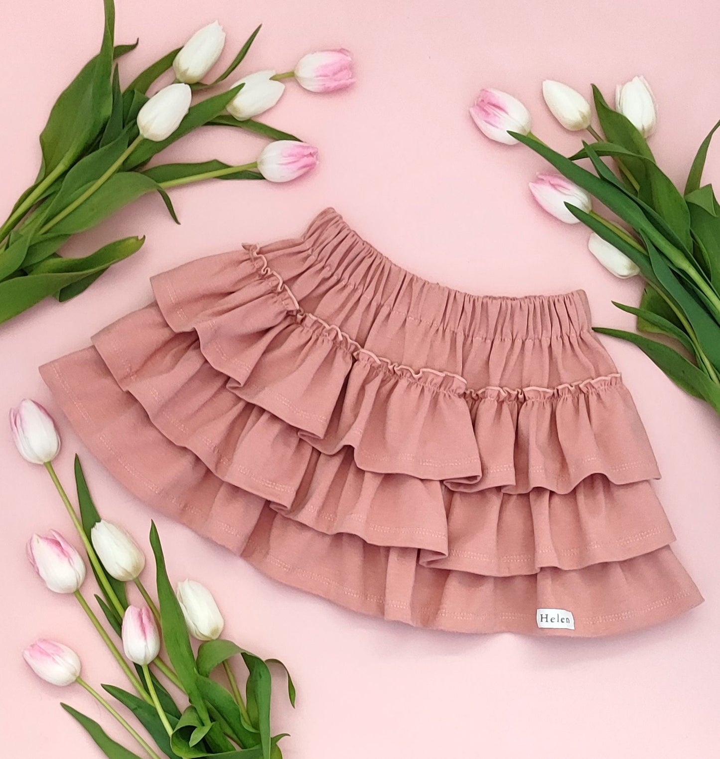Ruffled skirt