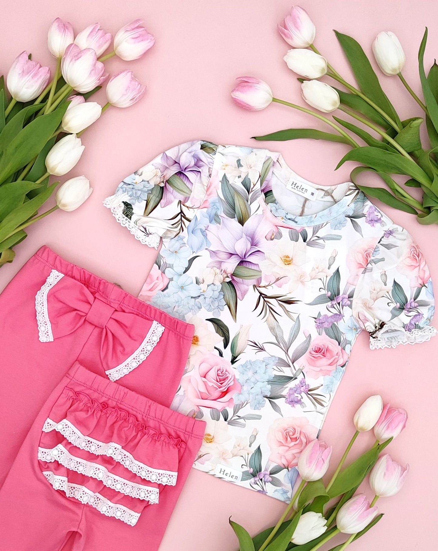 Rainbow garden top
