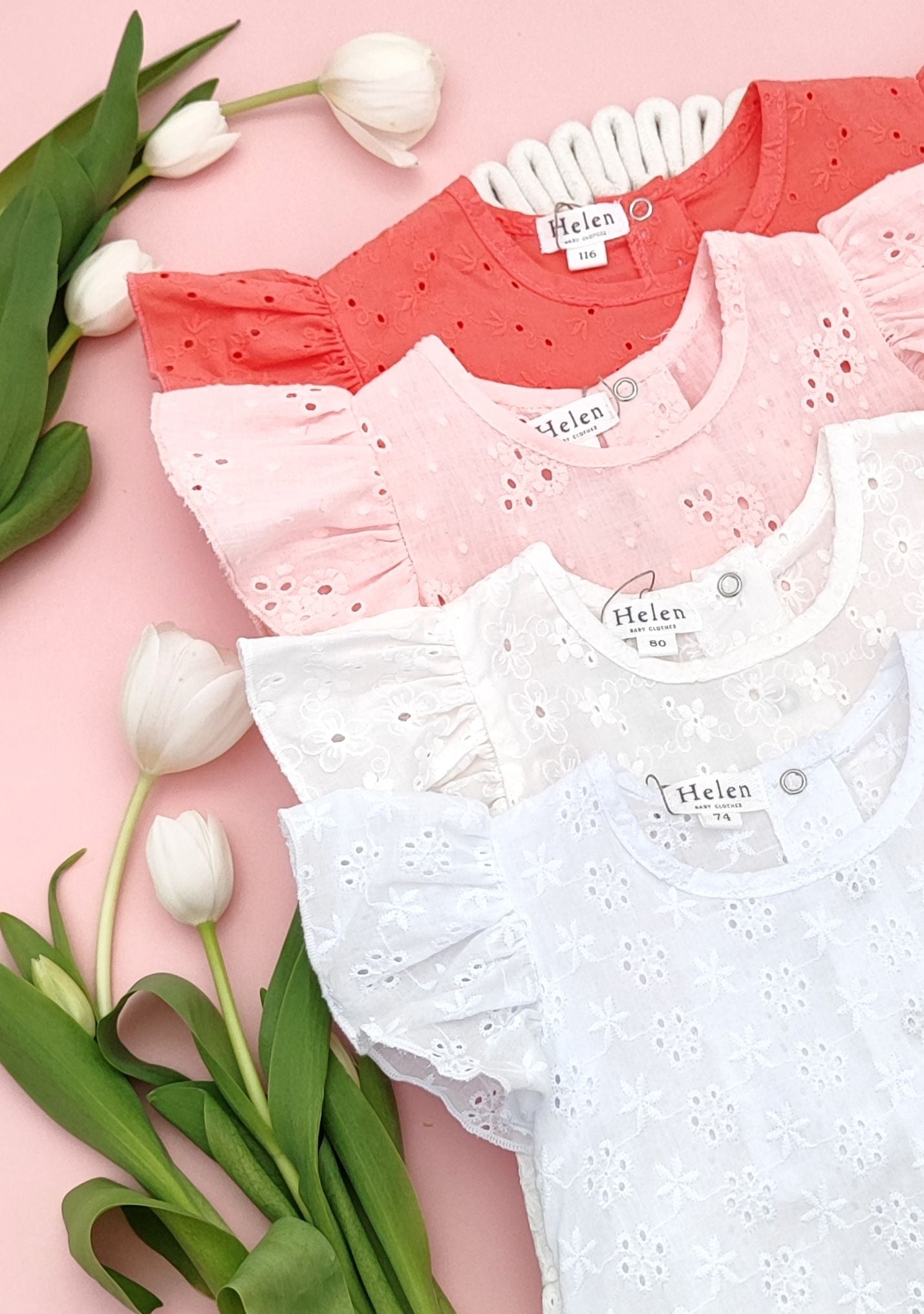 Embroidered cotton tunic