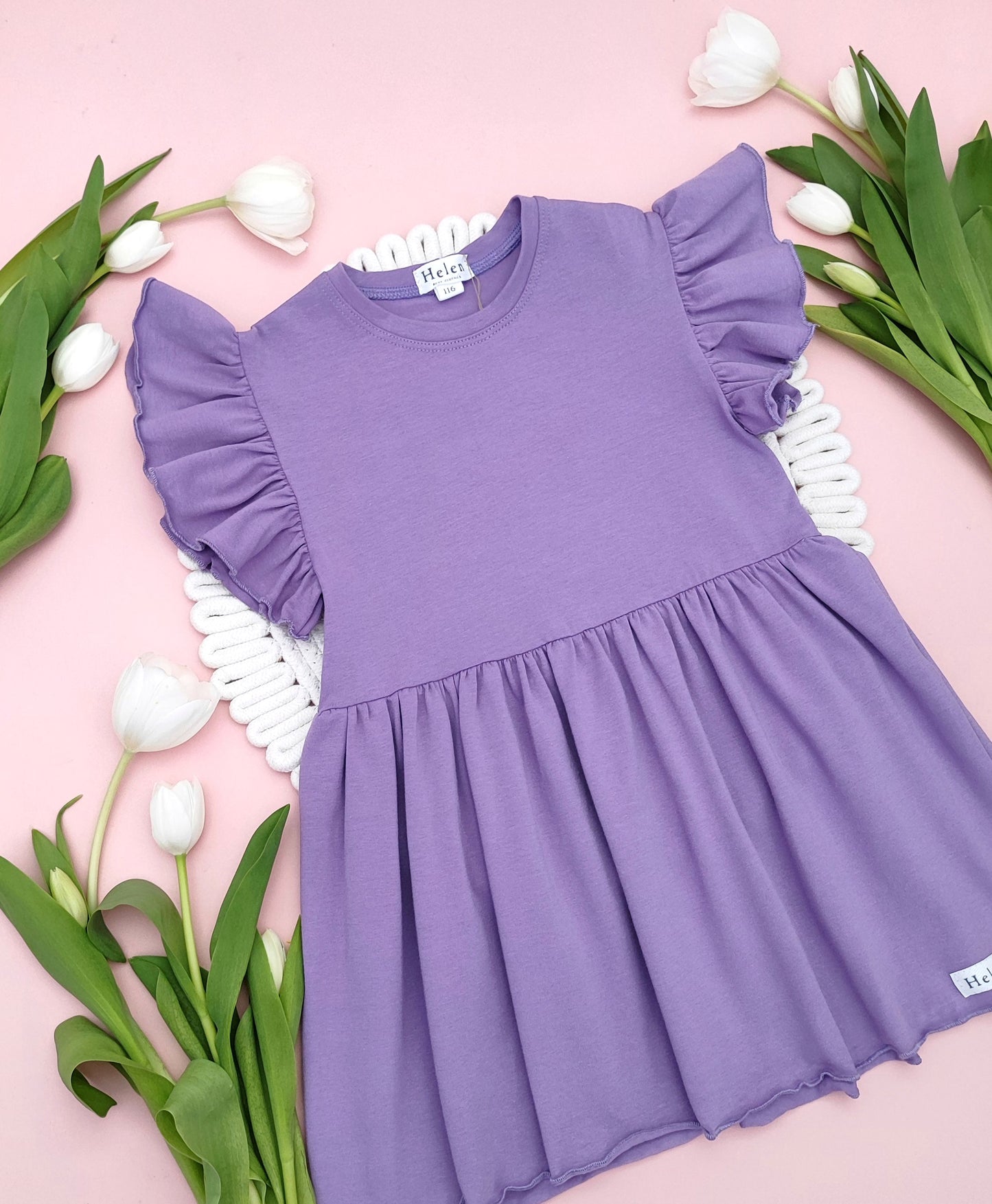 One colour tunic - butterfly