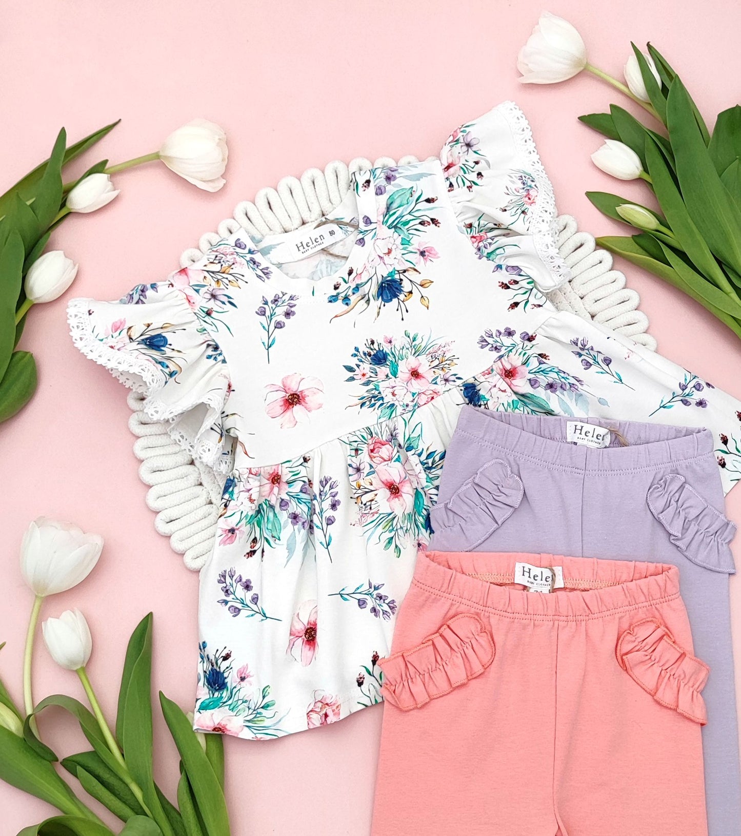 Printed tunic - butterfly