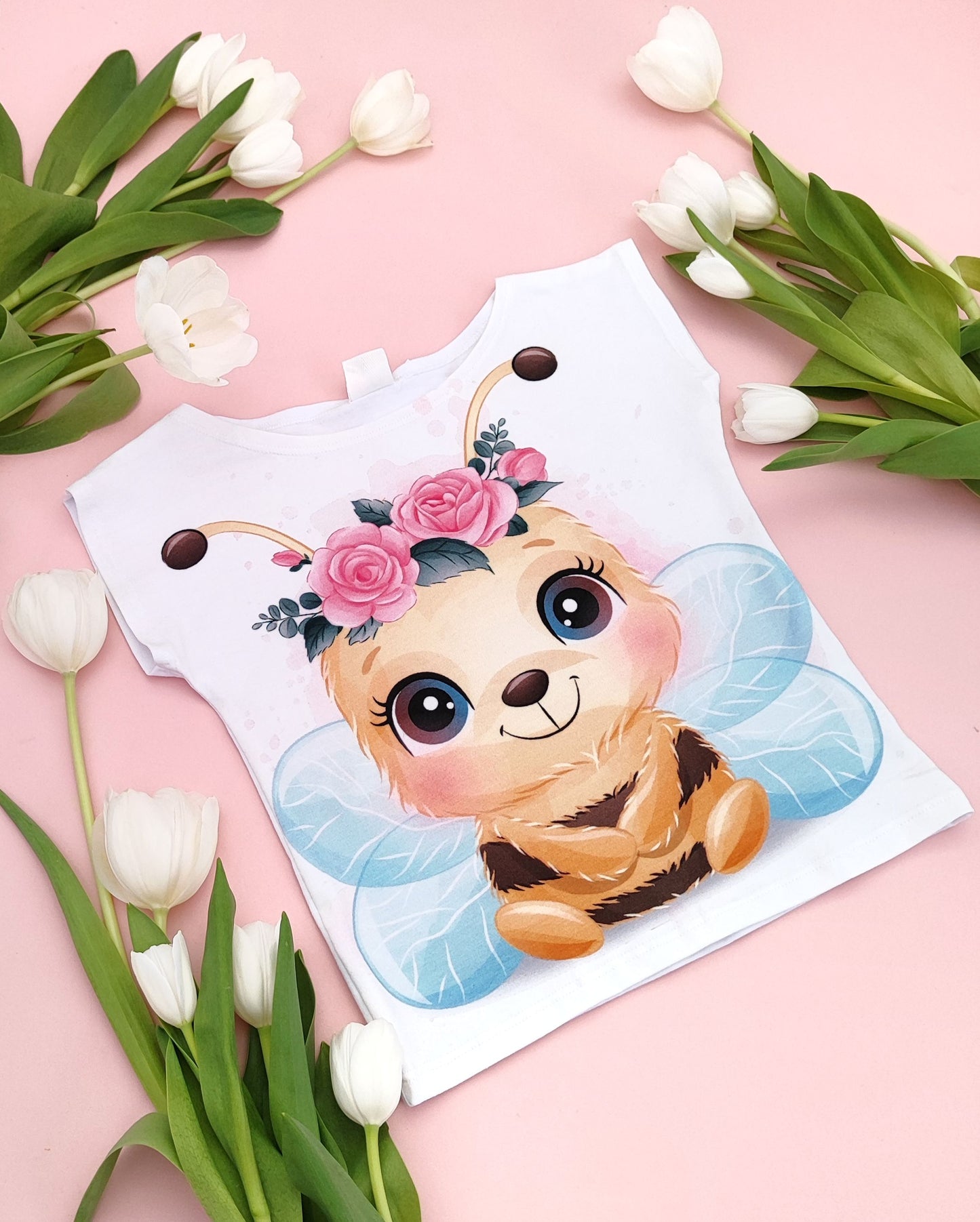 Panel short sleeve top