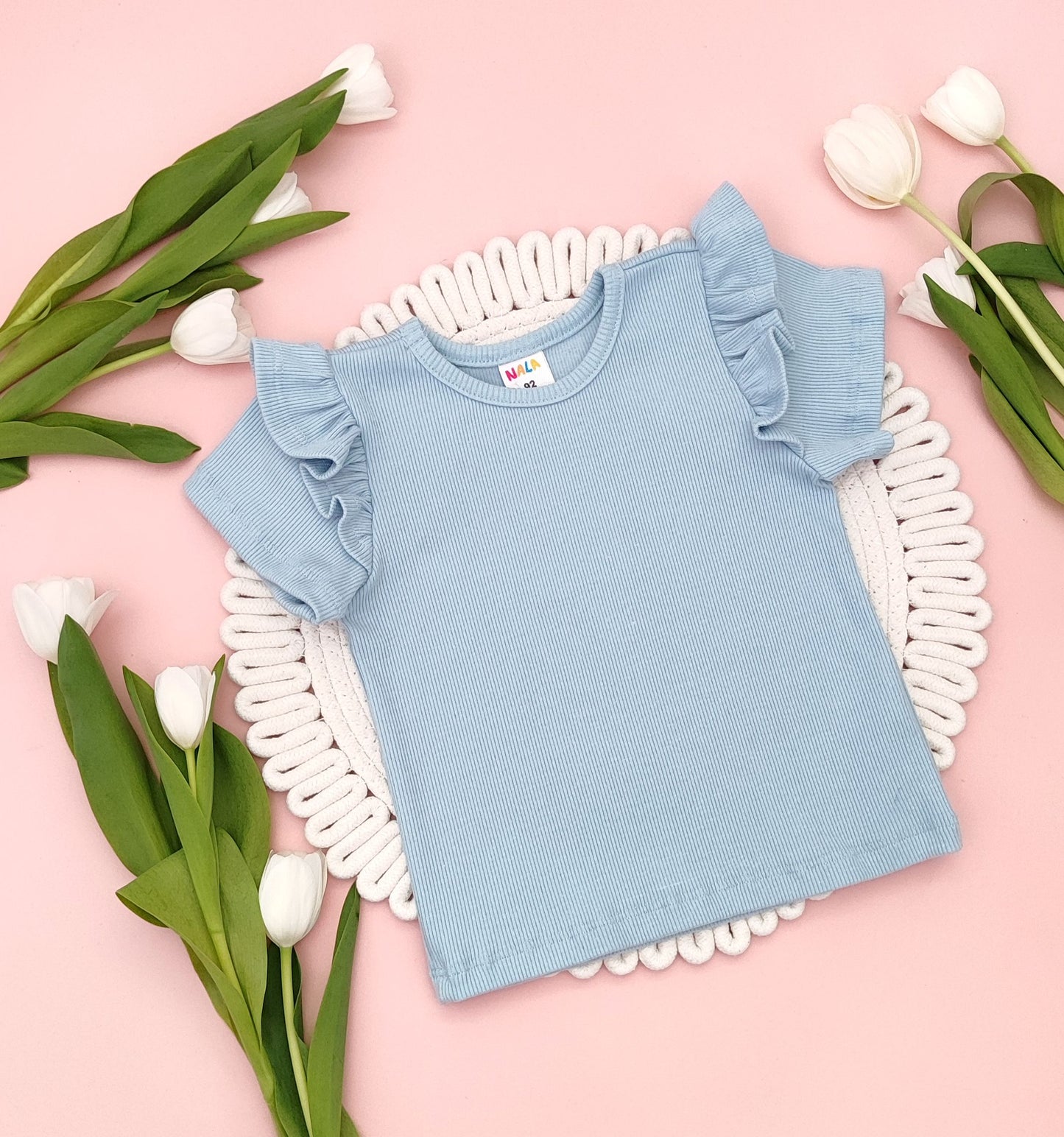 Ribbed cotton top