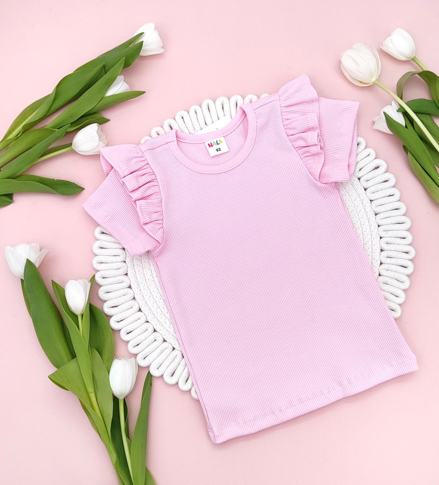 Ribbed cotton top
