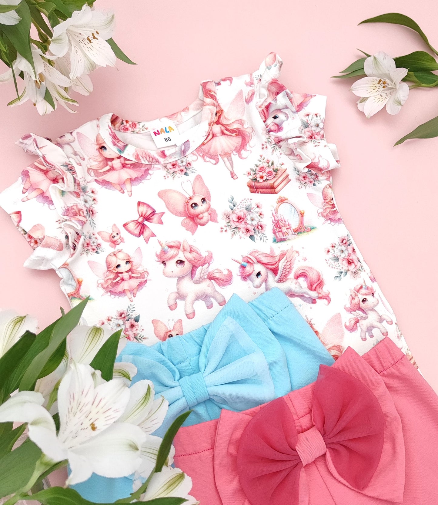 Fairytale short sleeve bodysuit