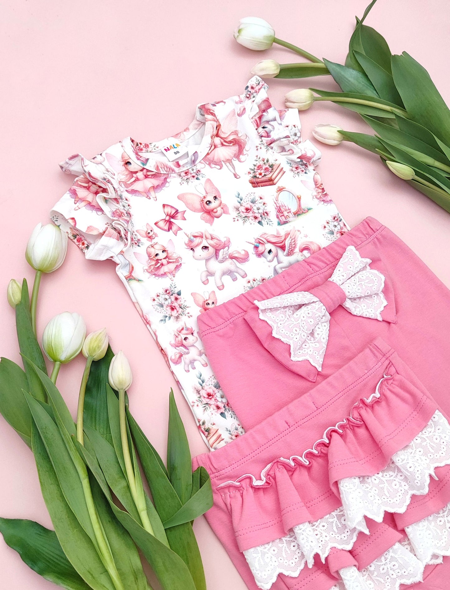 Fairytale short sleeve bodysuit