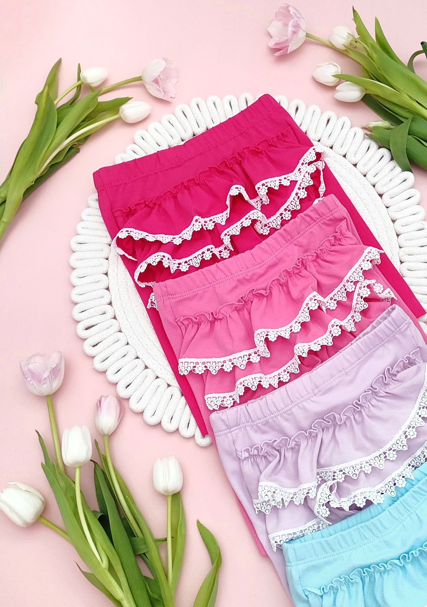 Cycling shorts with the frills