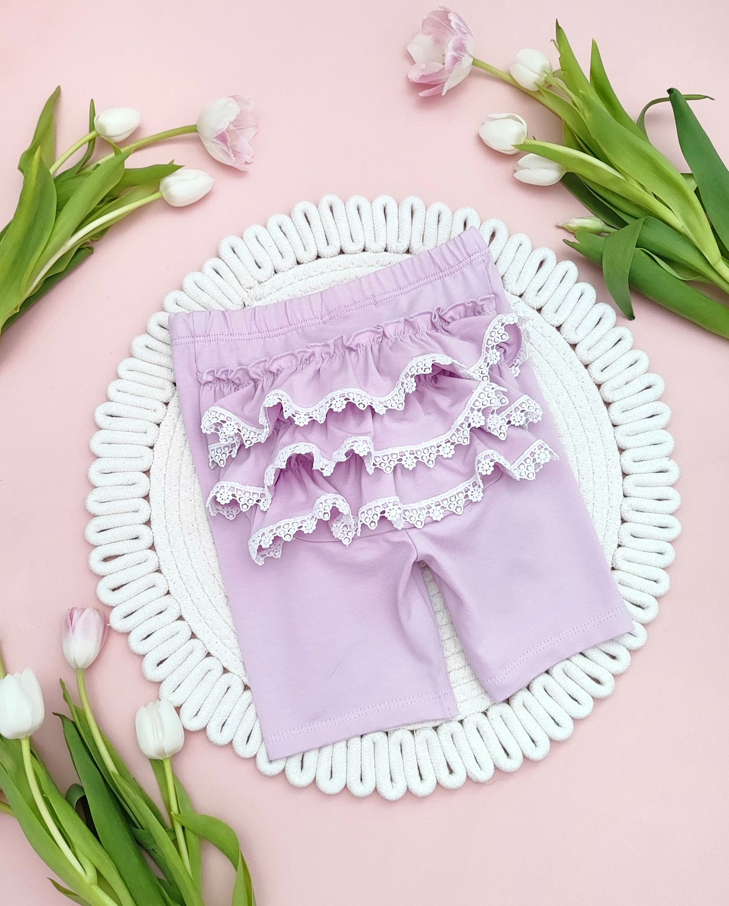 Cycling shorts with the frills