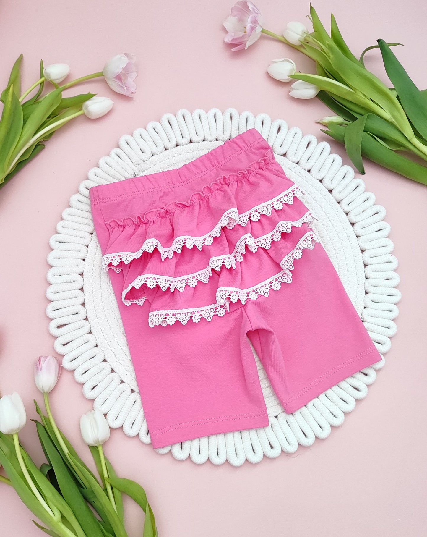Cycling shorts with the frills