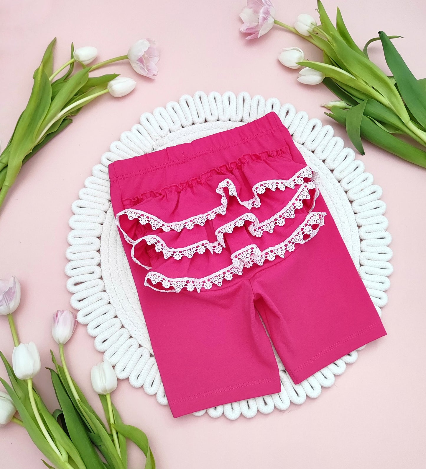 Cycling shorts with the frills