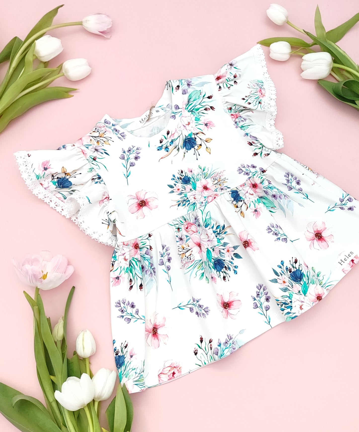 Printed tunic - butterfly