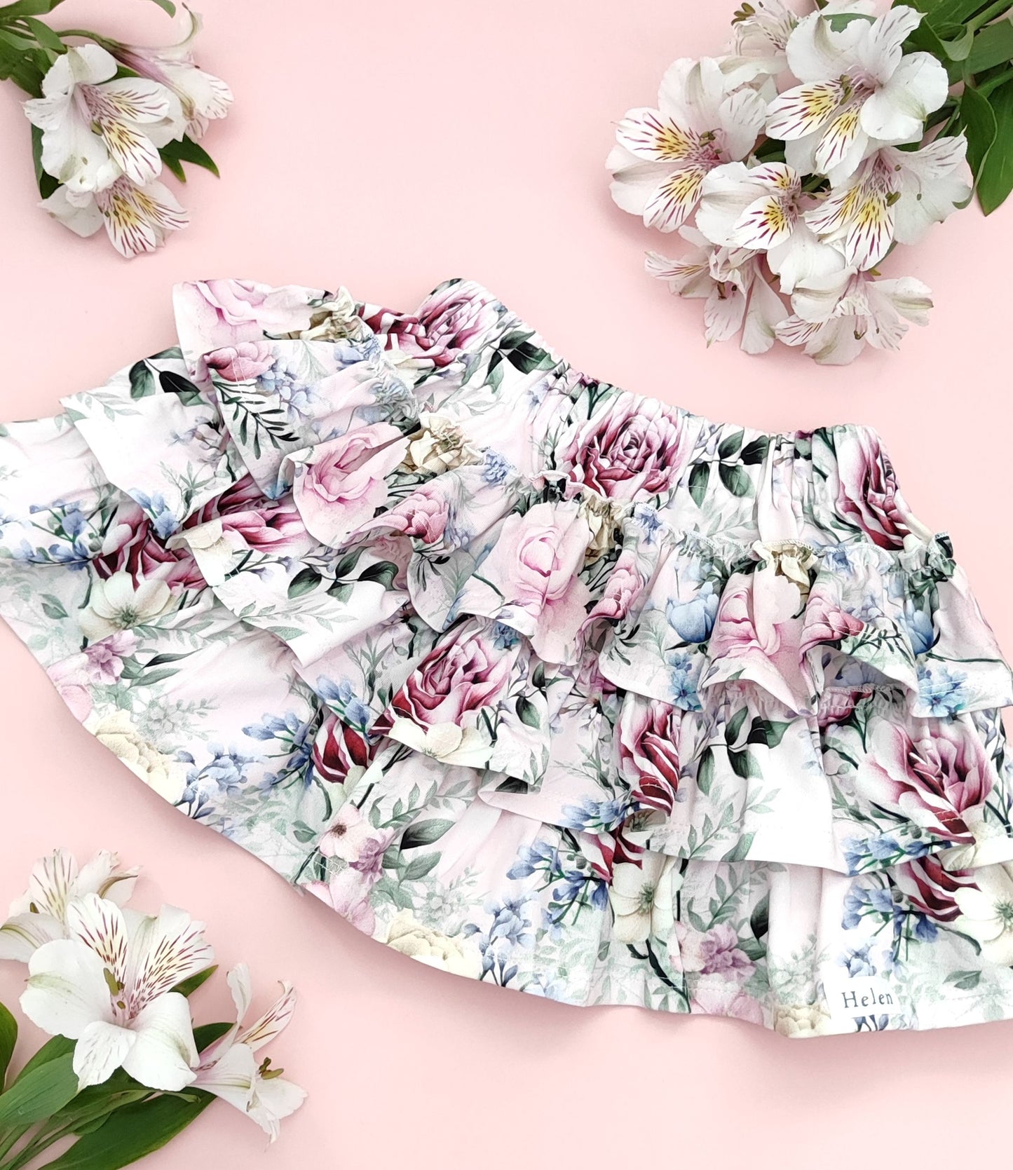 Blooming garden skirt