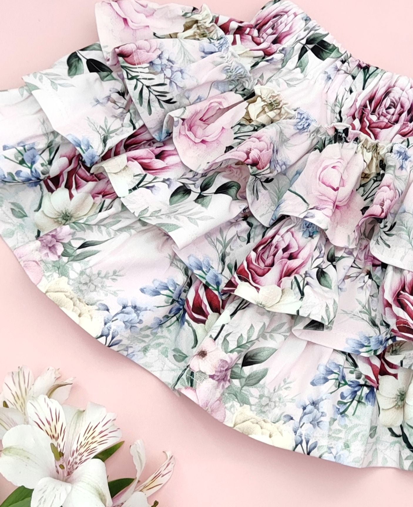 Blooming garden skirt
