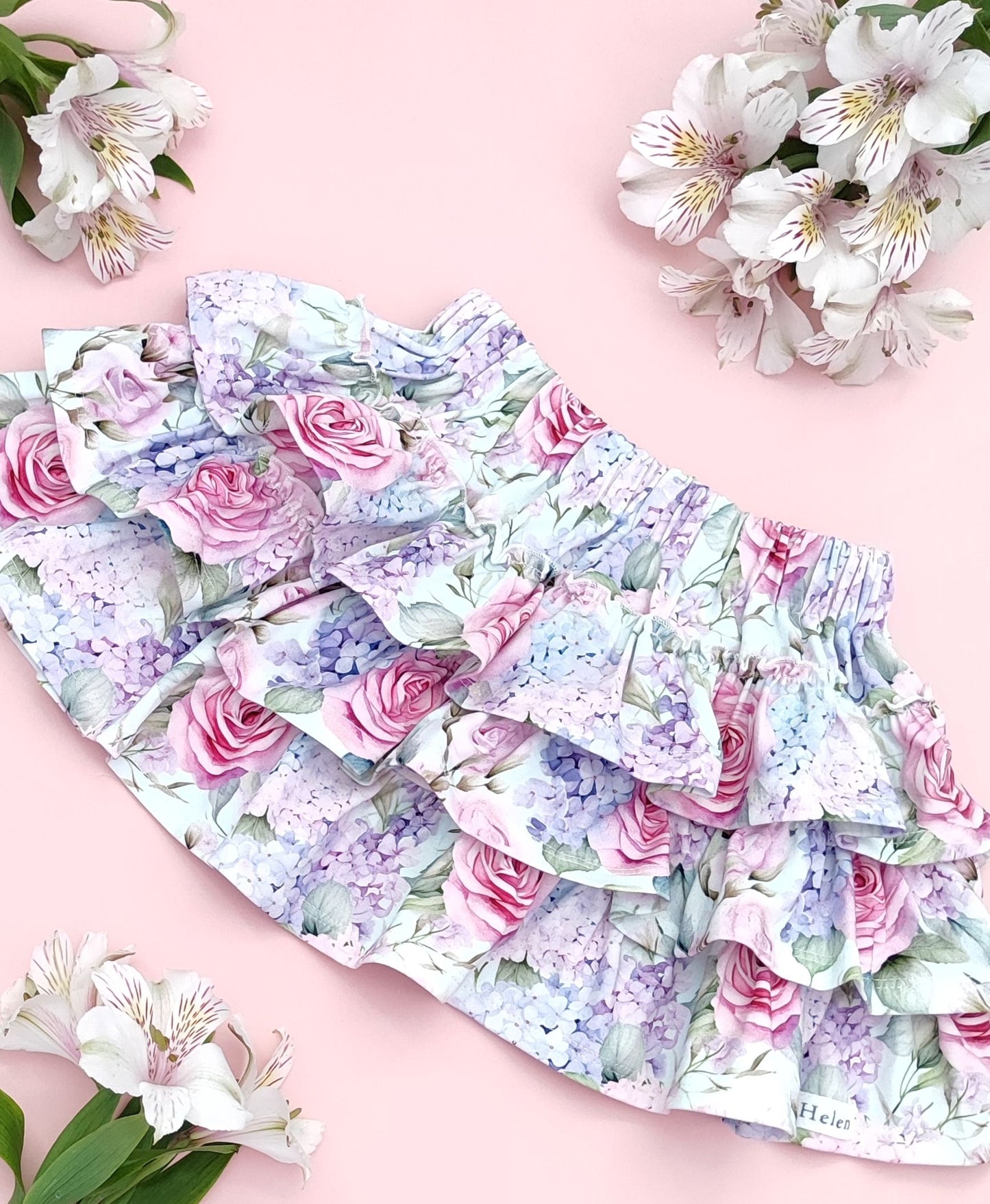 Hydrangea garden skirt