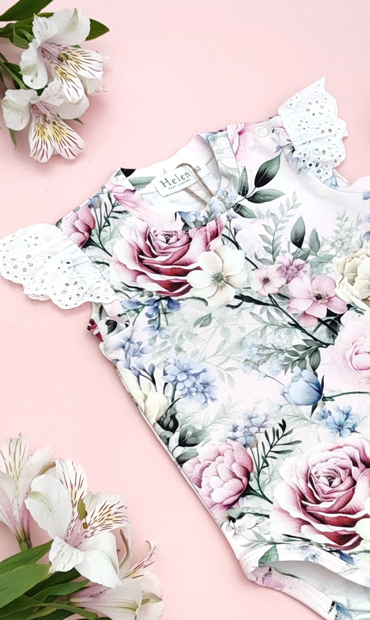 Blooming garden bodysuit