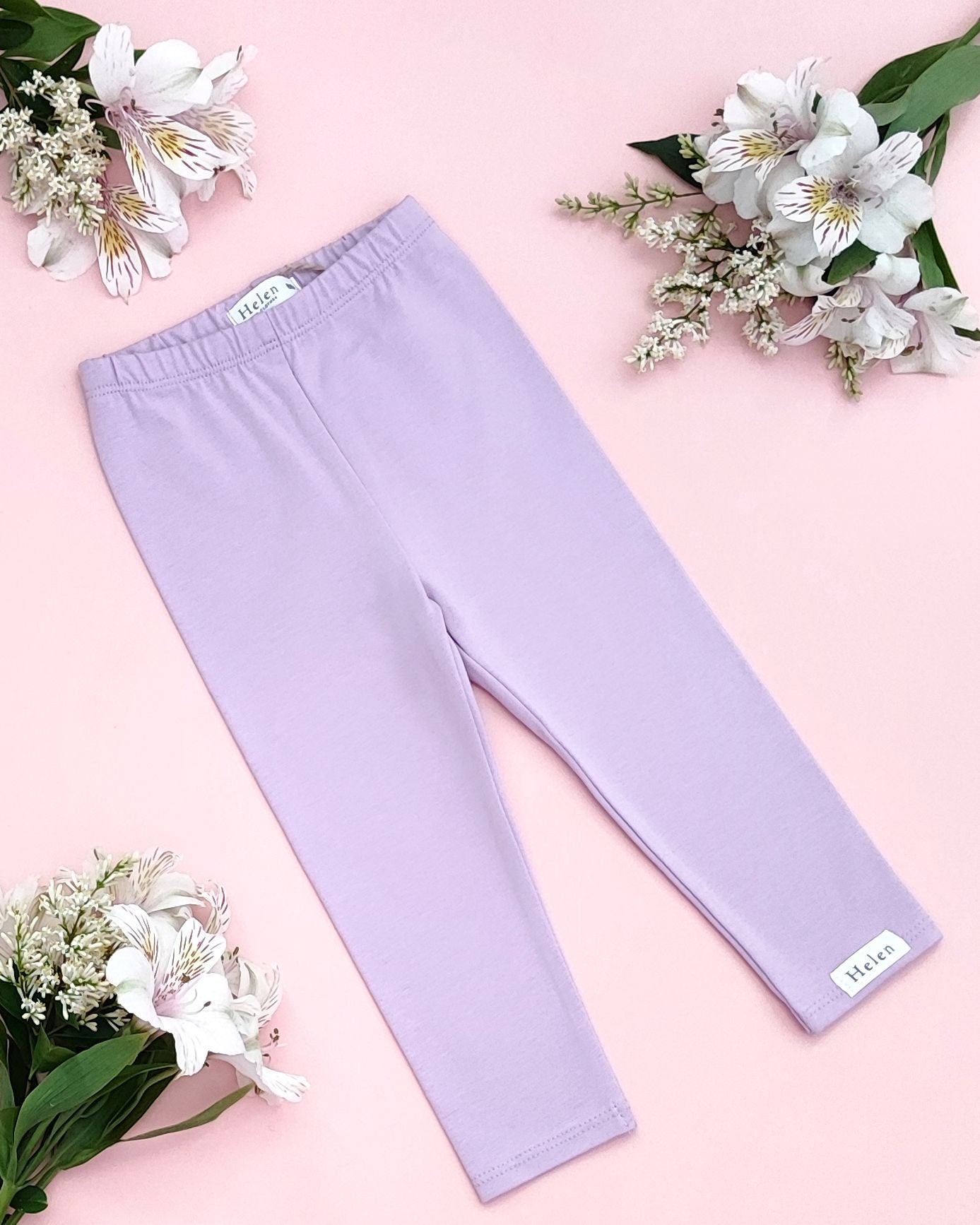 One colour leggings