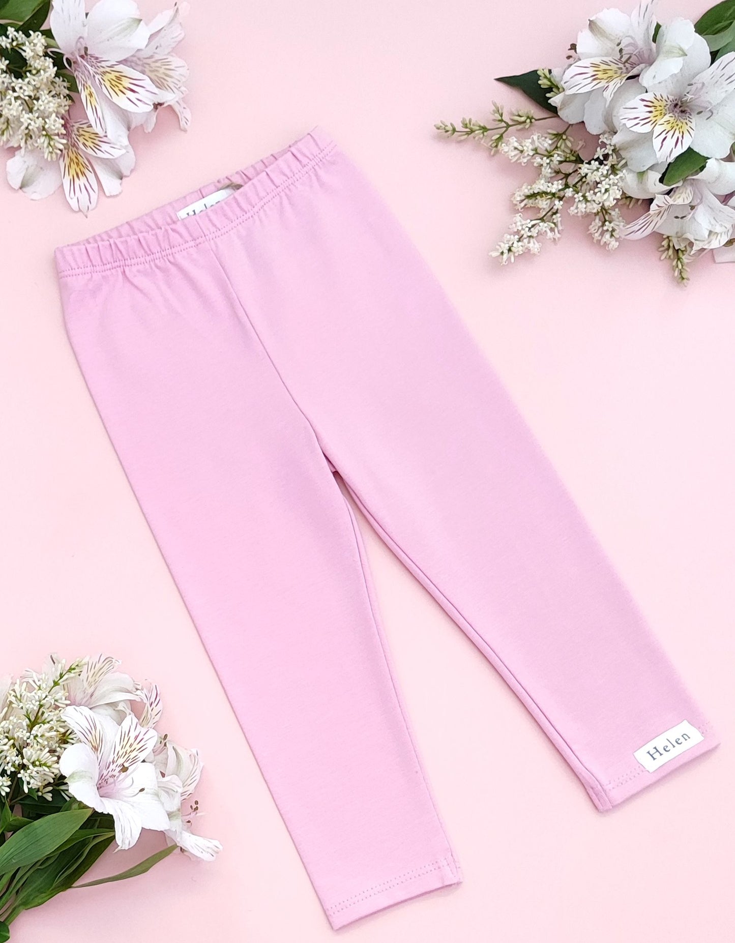 One colour leggings