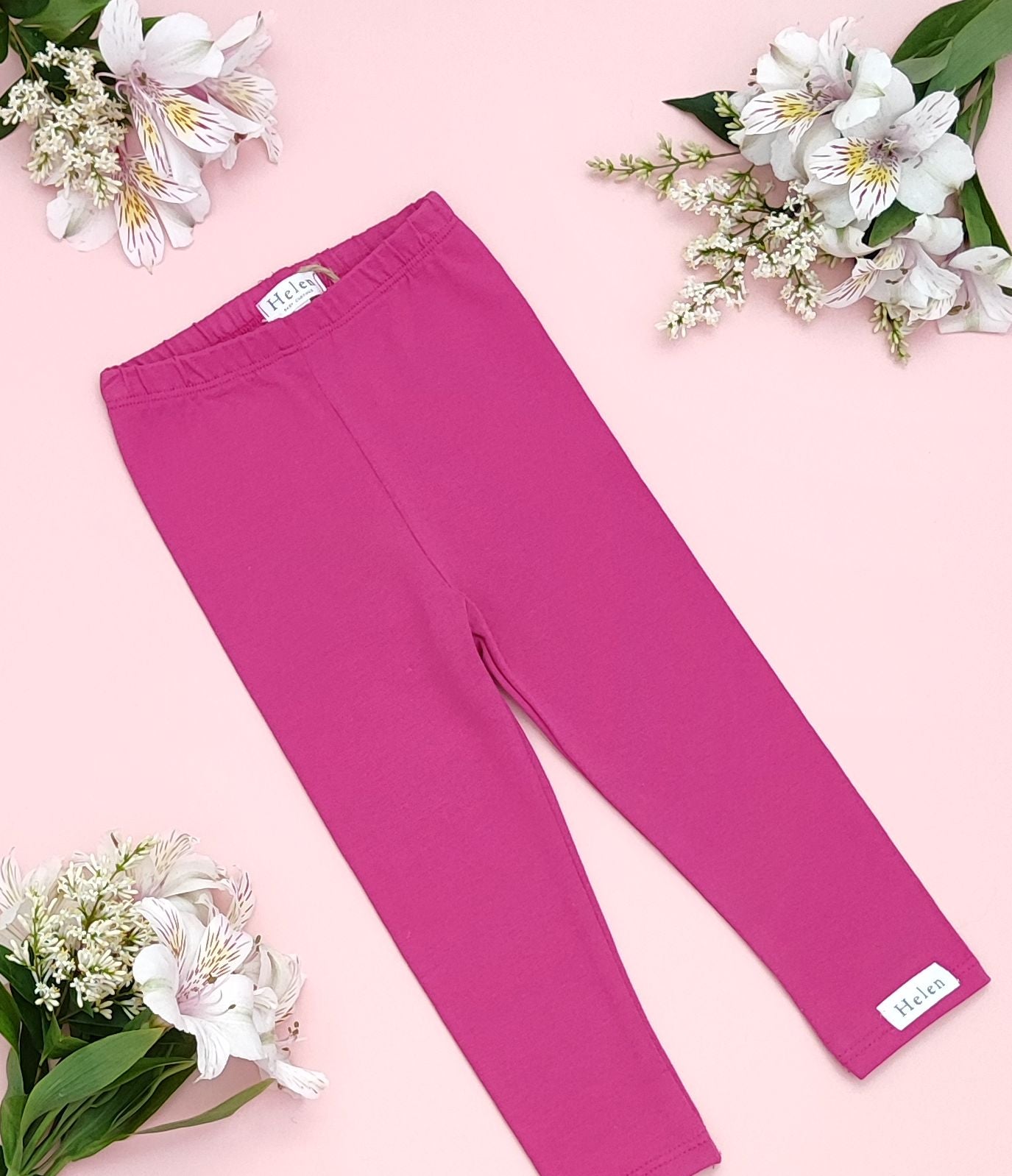 One colour leggings