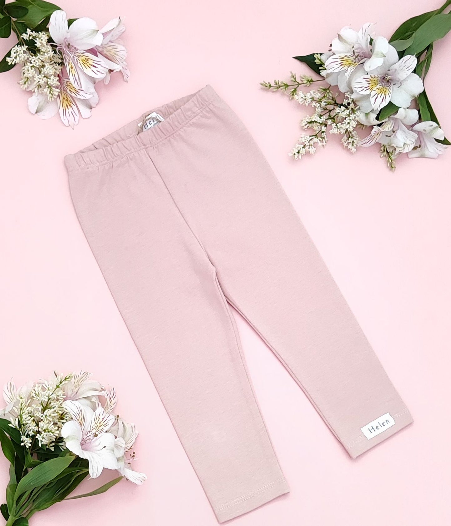 One colour leggings