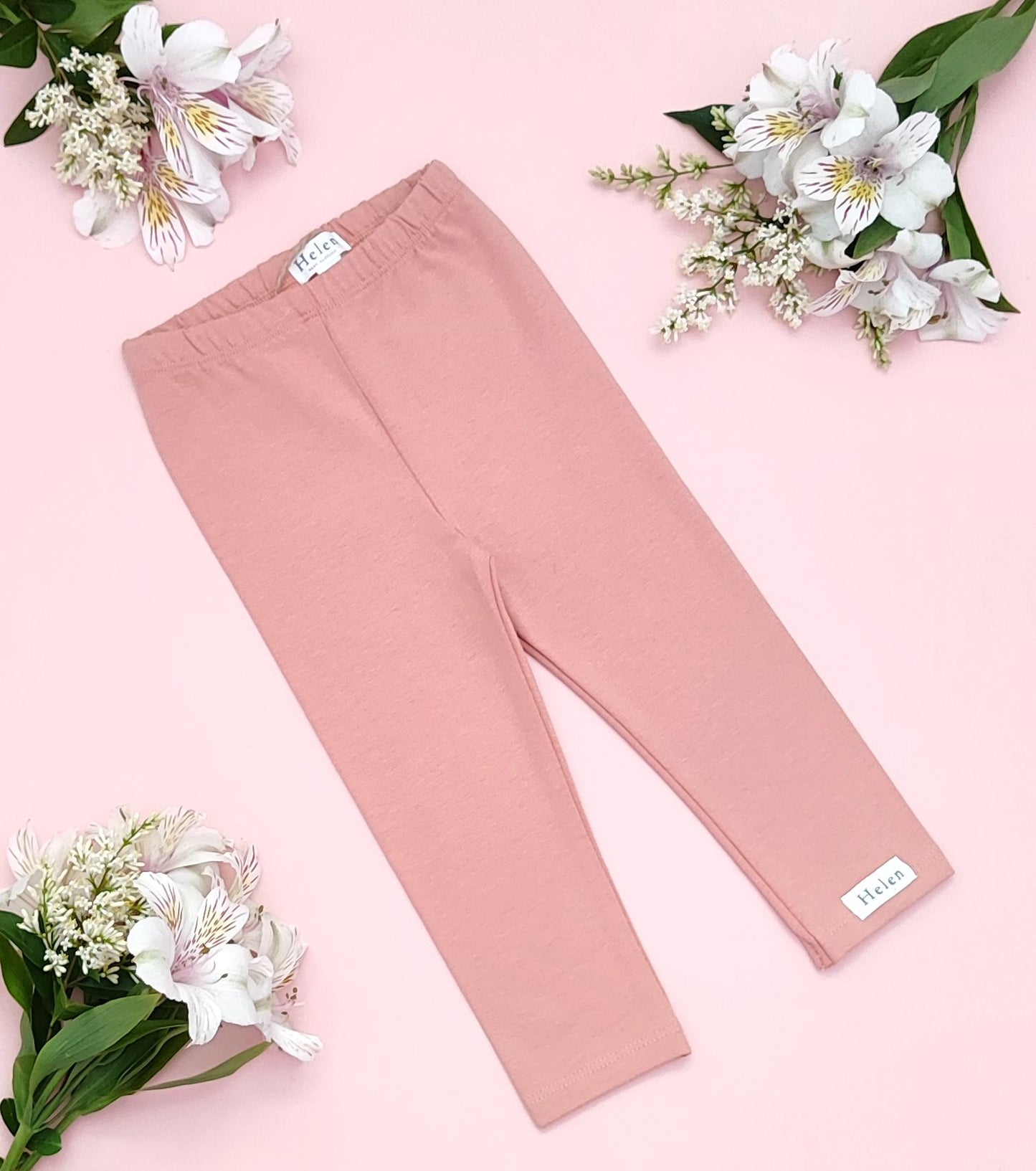 One colour leggings