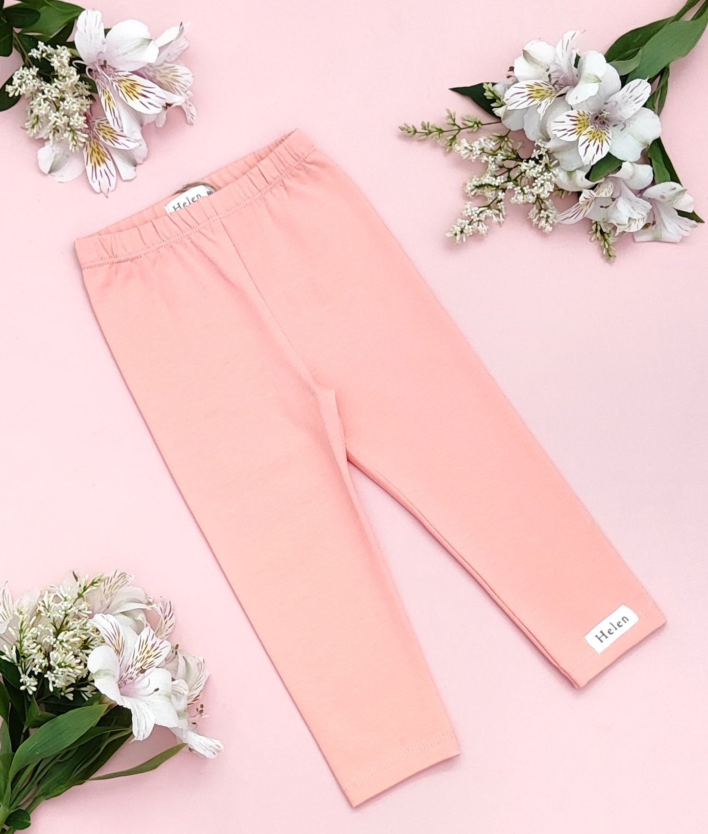 One colour leggings