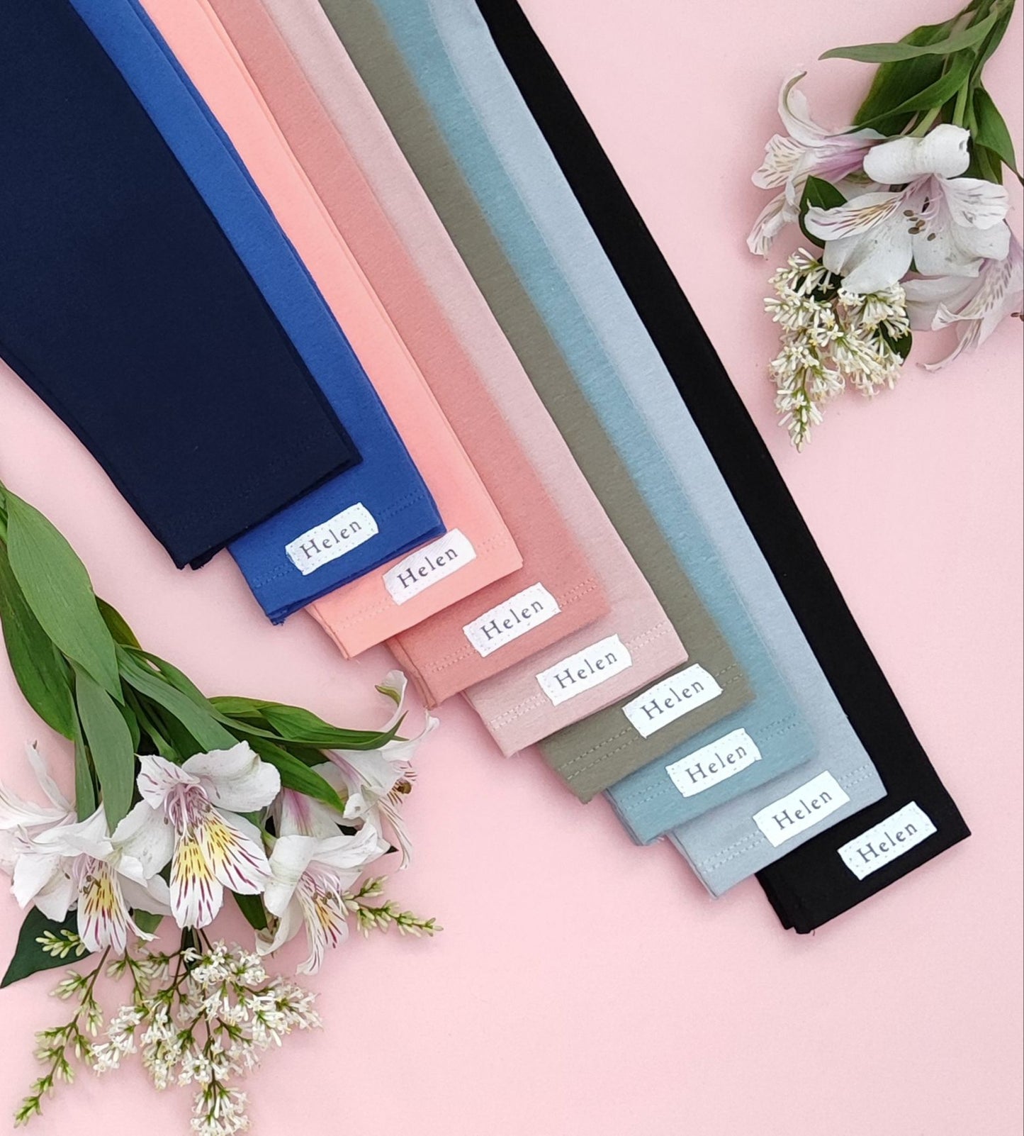 One colour leggings