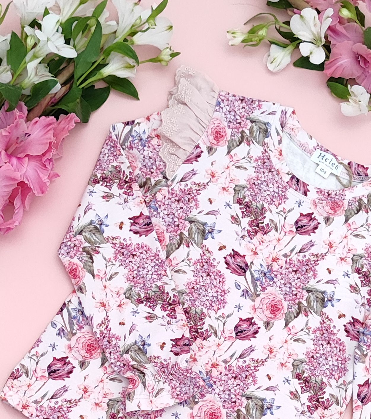 Pink lilac top