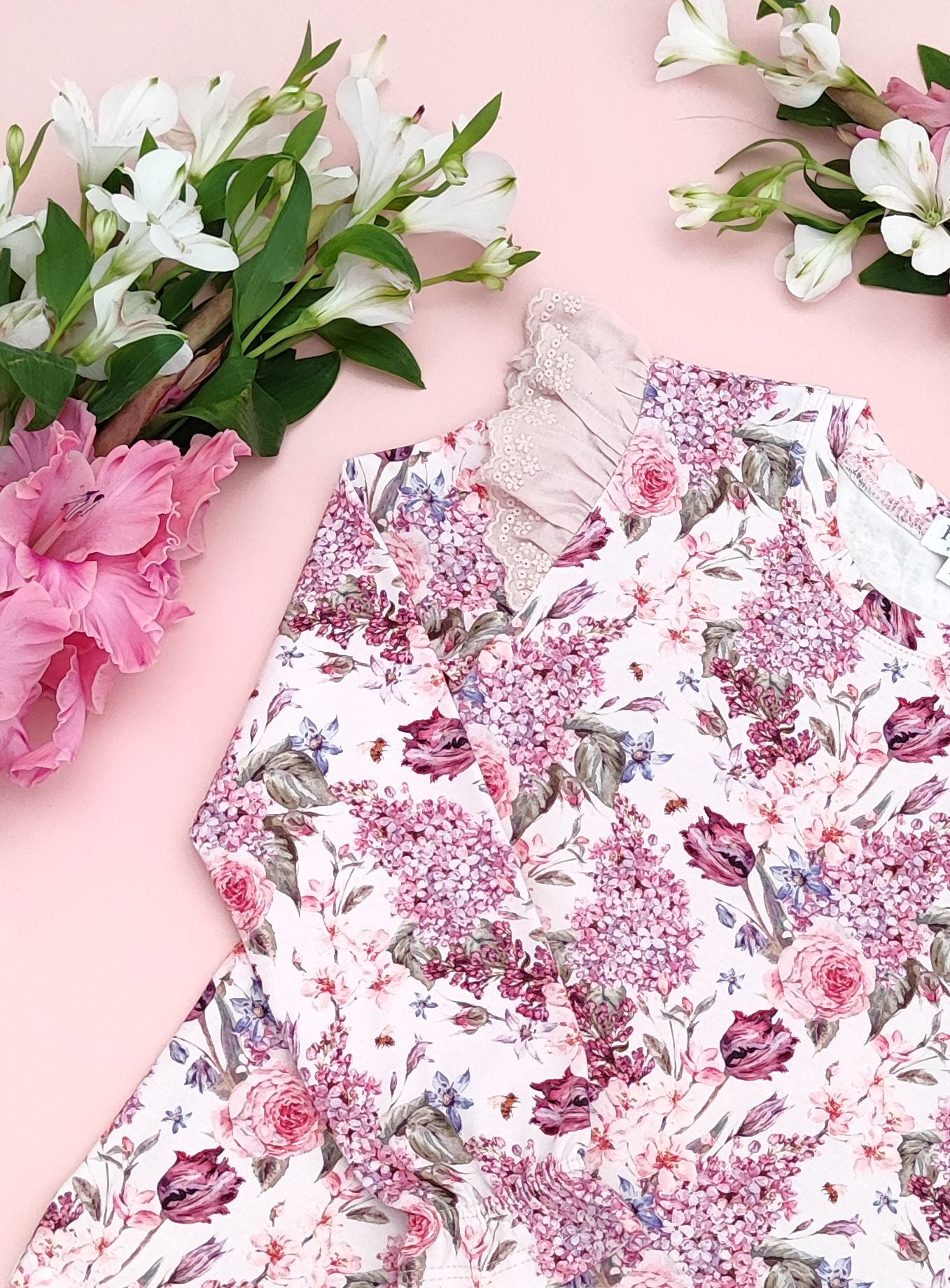 Pink lilac bodysuit