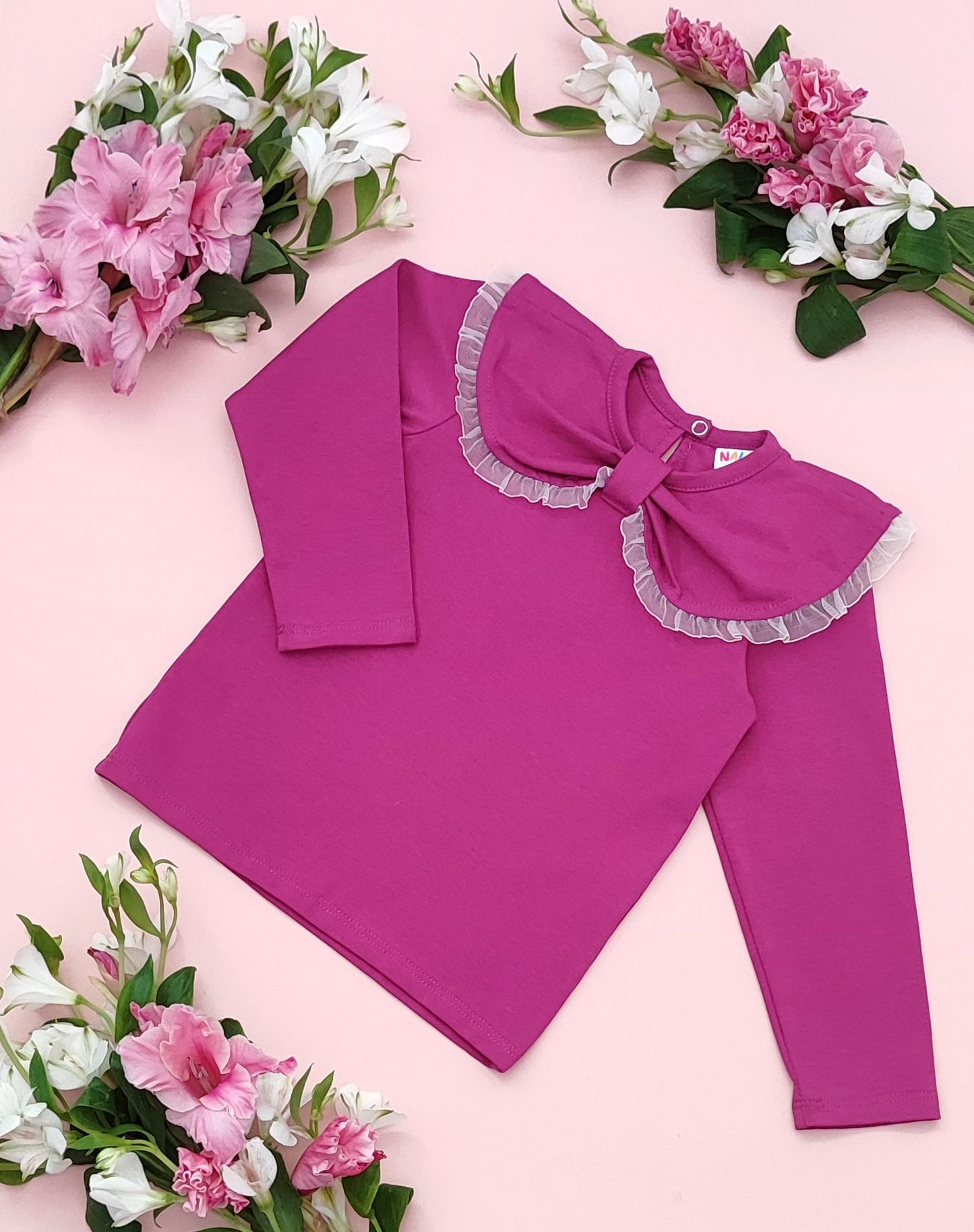 Top with collar