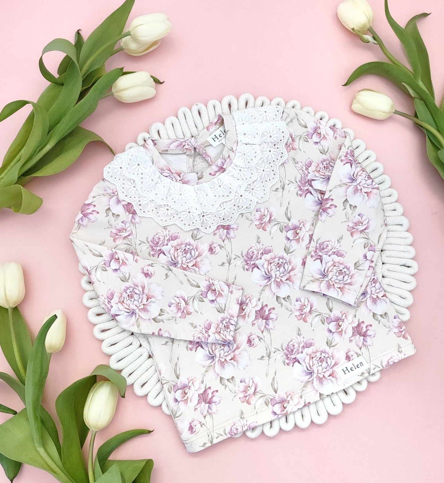 Flora long sleeve tops
