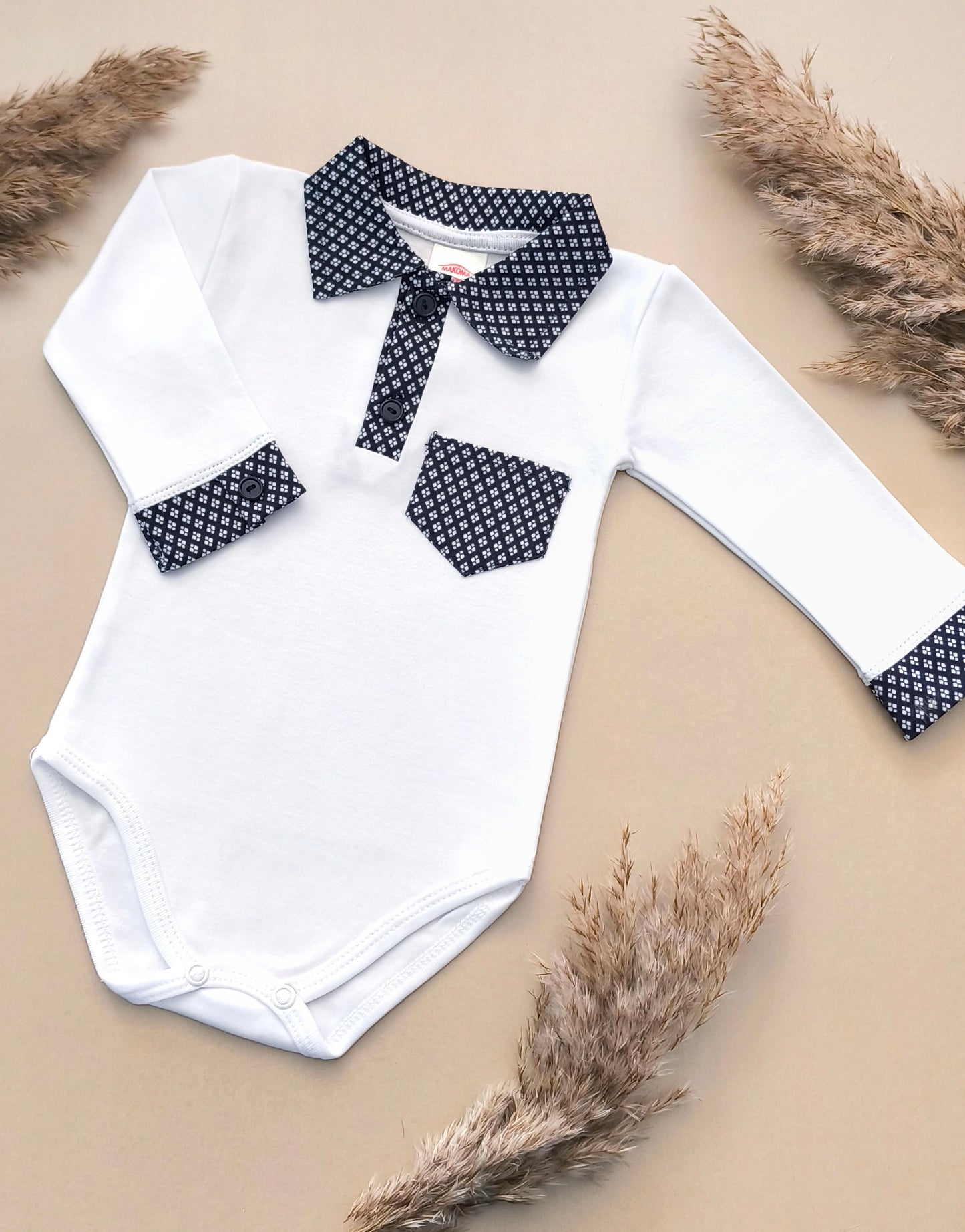 Elegant long sleeve bodysuit