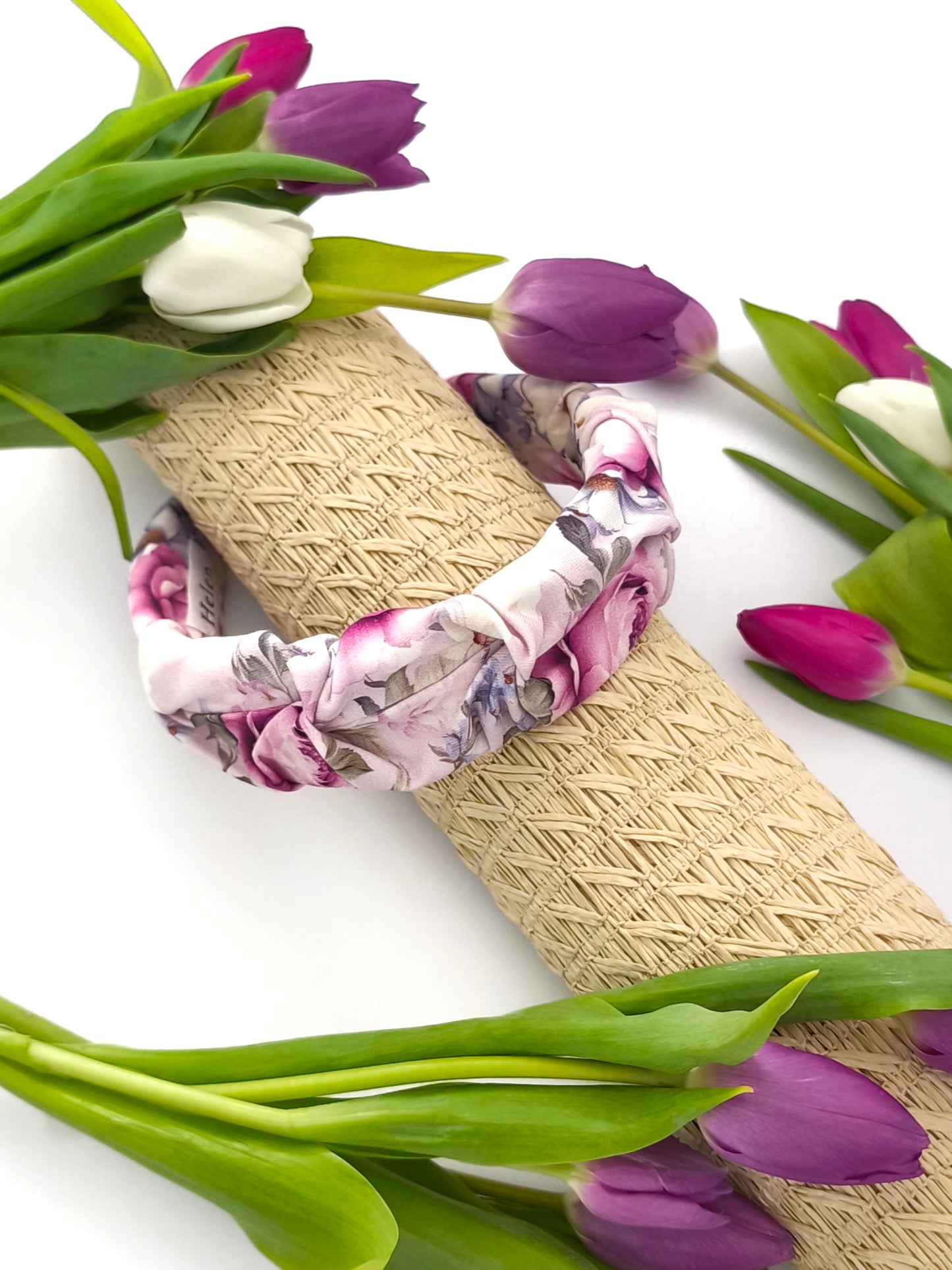 Peonies headband