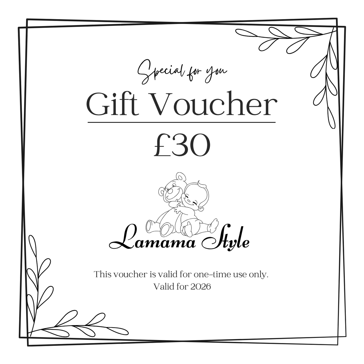 Special Gift Voucher