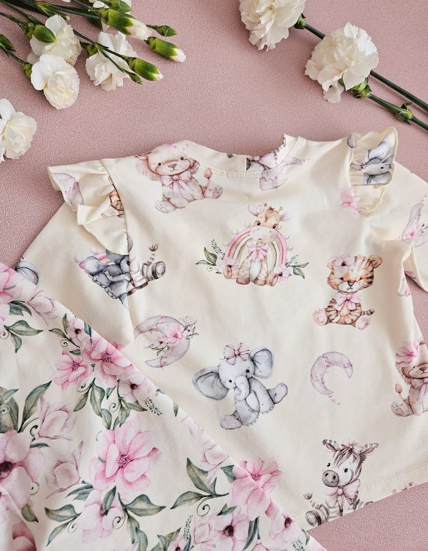 Retro pyjama set - long sleeve