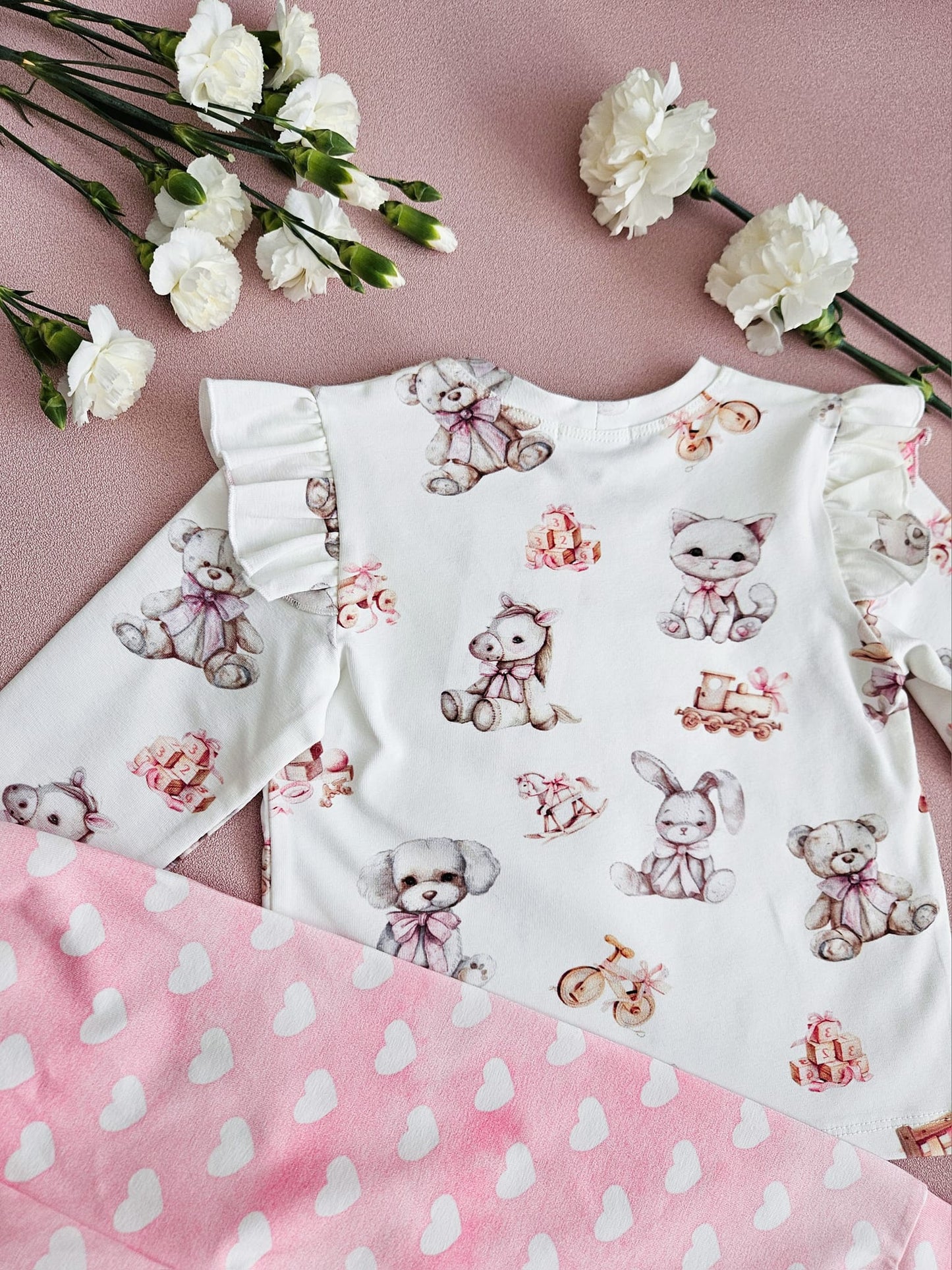 Retro pyjama set - long sleeve